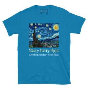 Shop MerchMuse 9 Starry Night T-Shirt